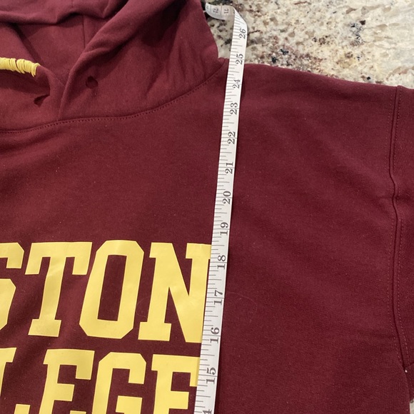 Boston College maroon hoodie sweatshirt. Size small. Never worn. - Picture 7 of 7
